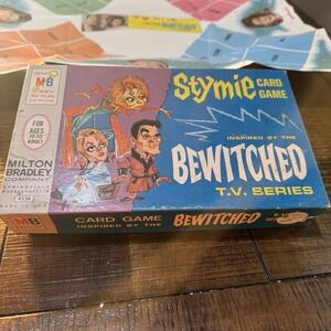 1964 Bewitched Stymie Card Game Milton Bradley Complete Elizabeth Montgomery TV